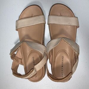 Lucky Brand Sandals With Velcro Size 8
